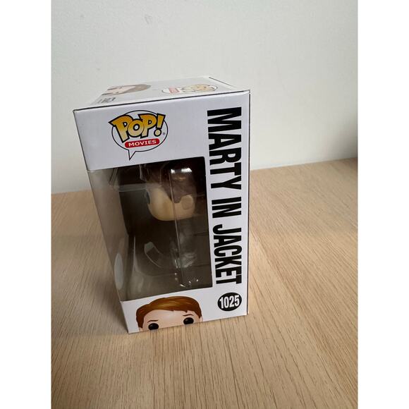 Funko Pop! Back to the Future Marty In Jacket Funko Shop Exclusive - NEW - Picture 4 of 5